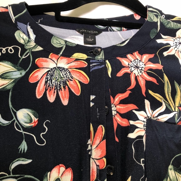 Ann Taylor Wild Flower Jumpsuit - Picture 5 of 6